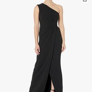 Black Calvin Klein gown